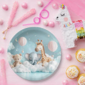 ベビーキリンと彼の友人 ペーパープレート (パーティー)