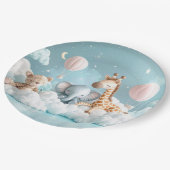 ベビーキリンと彼の友人 ペーパープレート (アングル)