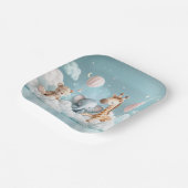 ベビーキリンと彼の友人 ペーパープレート (傾斜あり)