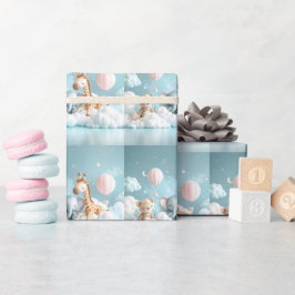 ベビーキリンと彼の友人 ラッピングペーパー