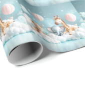 ベビーキリンと彼の友人 ラッピングペーパー (ロールコーナー)