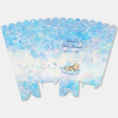 ベビーキリンの雲の赤ちゃんシャワー フェイバーボックス (見開き)