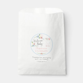 ベビーキリンフローラふくらはぎウェルカムベビーシャワーパーティー フェイバーバッグ