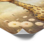 ベビーキリンフローラアフリカ |キリン・ウォールプリント ポスター (角)