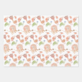 ベビーキリン水の色トロピカルジャングル ラッピングペーパーシート (正面)