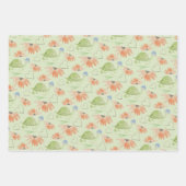 ベビーキリン水カラーハンド絵を描 ラッピングペーパーシート (正面3)