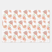 ベビーキリン水カラーハンド絵を描 ラッピングペーパーシート (正面2)