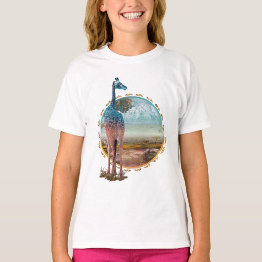 ベビーキリン・アフリカ伝統 Tシャツ (正面)