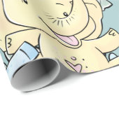 ベビーキリン&エレファント ラッピングペーパー (ロールコーナー)