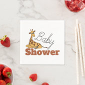 ベビーキリン、ベビーシャワー スタンダードカクテルナプキン (インサイチュ)