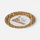 ベビーキリン、ベビーシャワー ペーパープレート (アングル)