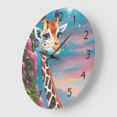 ベビーキリン ラージ壁時計 (傾斜)