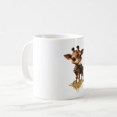 ベビーキリンinスチームパンク漫画スタイルクラシックT- コーヒーマグカップ (正面左)