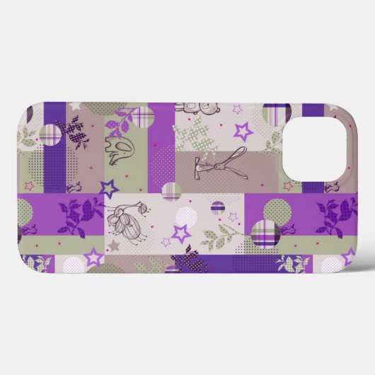 ベビーキルトパターン Case-Mate iPhoneケース (裏面 (横))