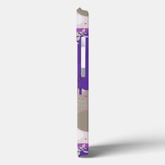 ベビーキルトパターン Case-Mate iPhoneケース (裏面 / 左)