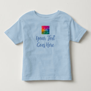 ベビーギフトテンプレート 自分の画像を追加 テキストを追加 トドラーTシャツ