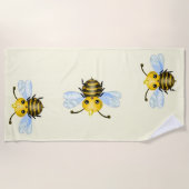 ベビークイーンビービーチタオル – カラーの選択 ビーチタオル (正面)