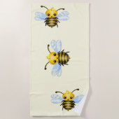 ベビークイーンビービーチタオル – カラーの選択 ビーチタオル (正面)