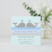 ベビークジラ性別の表示 招待状 (スタンド正面)