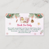 ベビークッキーの予約サンタパーティー エンクロージャーカード (正面)