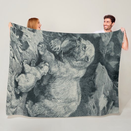 ベビークブアンドママポーラベア フリースブランケット (インサイチュ)