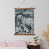 ベビークブアンドママポーラベア 吊り下げ型タペストリー (寝室)