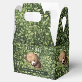 ベビークマ折り畳み式景品ボックス赤ちゃんシャワー フェイバーボックス (オープン)