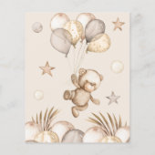 ベビークマ誰がママの赤最高のちゃんシャワーのゲームを知っている (裏面)