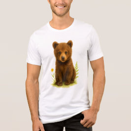 ベビークマCub in the Wilflowers トライブレンドTシャツ