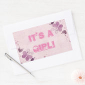 ベビークラシックラウンドステッカー 長方形シール (封筒)