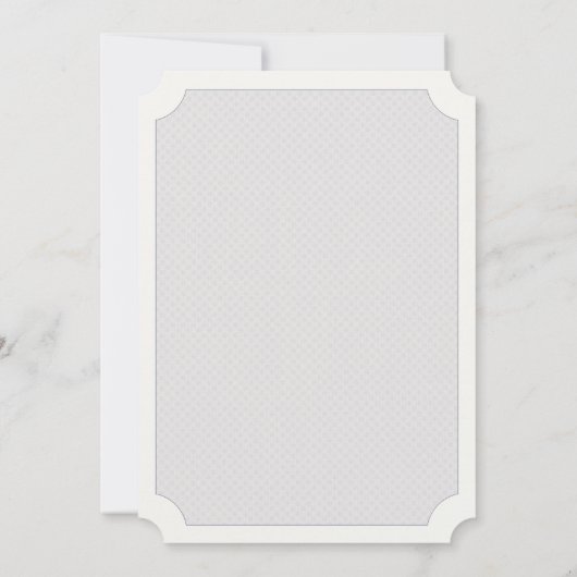 ベビークラシックヴィンテージ幼児用ベビーシャワー 招待状 (裏面)