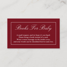 ベビークラシック用ミニマル赤本 エンクロージャーカード