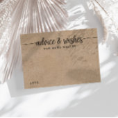 ベビークラフトカスタマイズアドバイスカードの希望 エンクロージャーカード