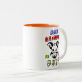 ベビークランパスズ勤務中 ツートーンマグカップ (正面右)