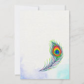 ベビークリシュナ命名南華蘭クレードル式 招待状 (裏面)