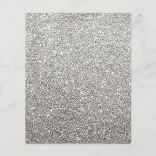 ベビークリスマスの外でコビディパーティーのスノーフレーク チラシ (裏面)