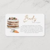 ベビークリスマスの本の外は冷たいベビー エンクロージャーカード (正面)