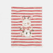 ベビークリスマスキャラクターフリースブランケット フリースブランケット (正面)