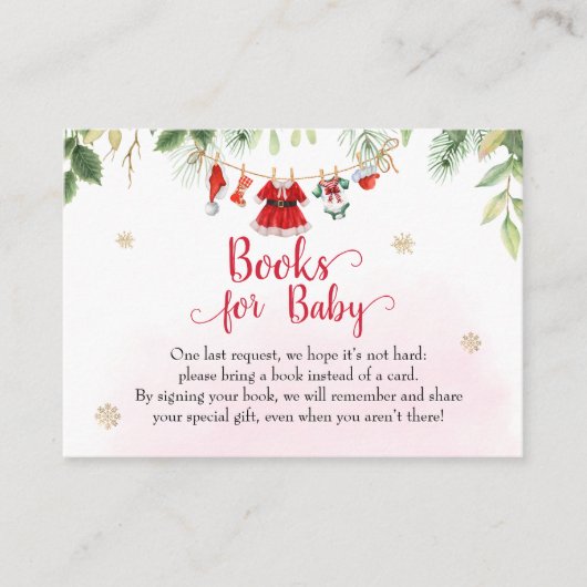 ベビークリスマスサンタベビー物置 エンクロージャーカード (正面)