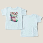 ベビークリスマスストッキングトイズキャンディ (デザイン正面&裏面)