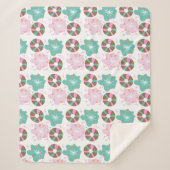 ベビークリスマスドーナツ シェルパブランケット (正面)