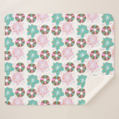 ベビークリスマスドーナツ シェルパブランケット (正面(横))