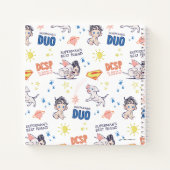 ベビークリプト&すごいマンパターン ノートブック (裏面)