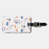 ベビークリプト&すごいマンパターン ラゲッジタグ (正面横)