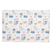 ベビークリプト&すごいマンパターン 枕カバー (裏面)