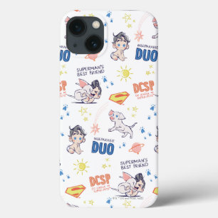 ベビークリプト&すごいマンパターン iPhone 13ケース
