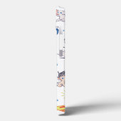 ベビークリプト&すごいマンパターン Case-Mate iPhoneケース (裏面 / 左)