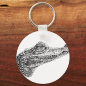 ベビークロコダイルインクスケッチ キーホルダー (正面)