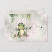 ベビークロコダイルサンキューカード サンキューカード (正面/裏面)