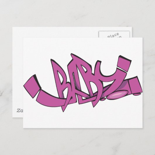 ベビーグラフィティ ポストカード (正面/裏面)